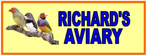 Aviary sign zebra finch - sign,