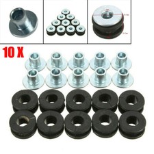10x motorcycle rubber - motorcycle, grommets