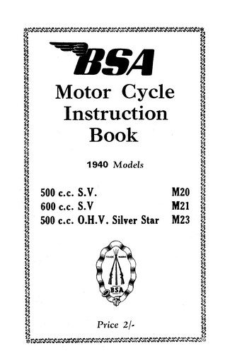 1940 bsa m21 - 1940,