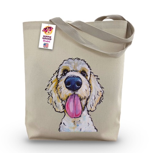 Doodle tote bag golden - doodle,