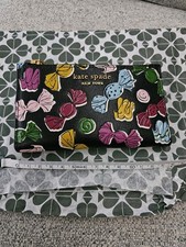 RARE Kate Spade Morgan Assorted Candies Embossed Small Slim Bifold Wallet Purse