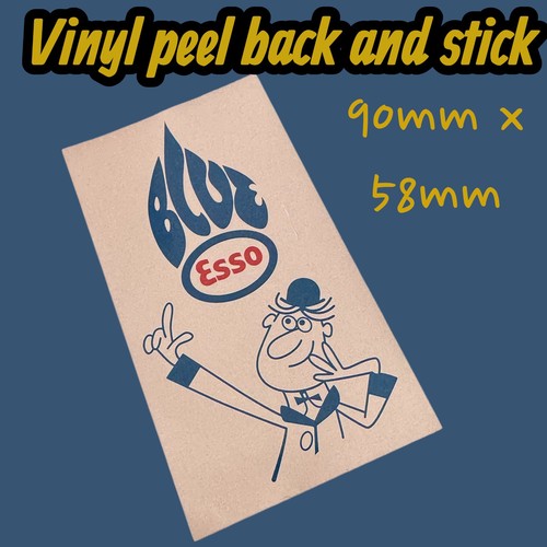Esso blue paraffin vintage - paraffin,