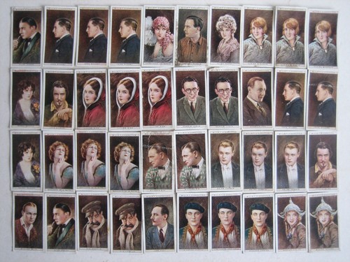 Cinema stars 1st - series, 1928