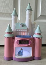 CINDERELLA MAGICAL STORYTELLER ALARM CLOCK - LIGHT UP CASTLE - DISNEY PRINCESS 