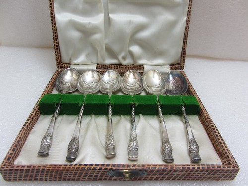 Vintage six silver - silver, plate