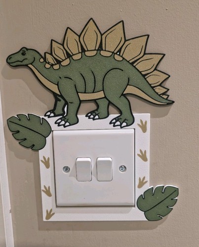 Printed dinosaur light - printed,