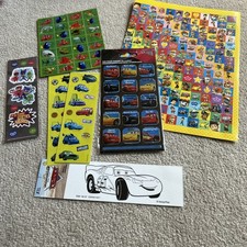 Boys Disney sticker sheets
