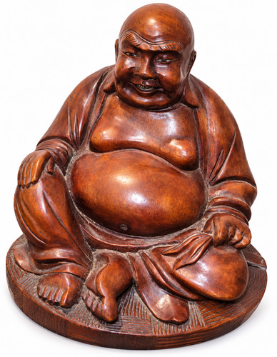Vintage hand carved wooden - hand,