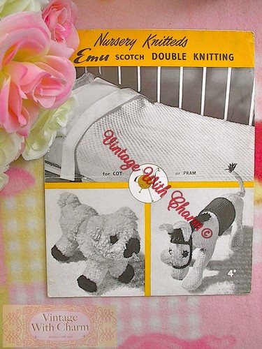 Vintage knitting pattern - knitting,