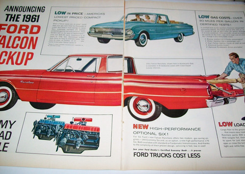 1961 ford ranchero falcon - ranchero,