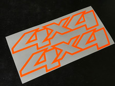 2 VAN TRUCK CAR 4 x 4 Decals