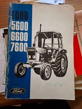 ford 7600 tractor operator's
