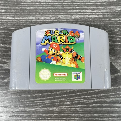 N64 super mario game - n64,