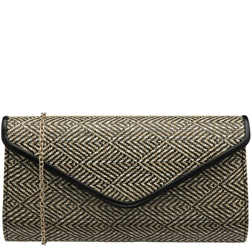 Lotus chariot womens clutch - lotus,