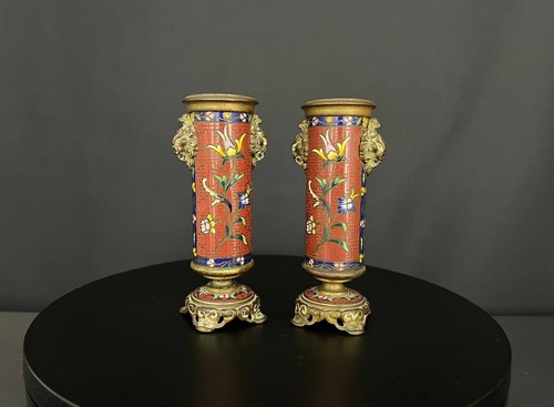 Pair partitioned enamel - pair, of