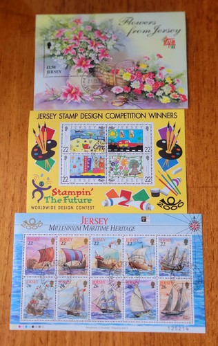 Jersey mini sheets stamps - sheets,