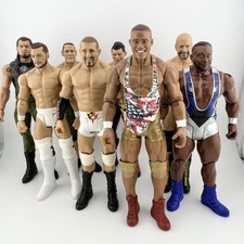 8x WWE Mattel Basic Wrestling