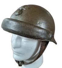 Original WW2 French Army M35 Tanker helmet Complete