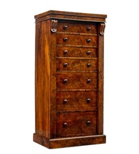 EARLY VICTORIAN BURR WALNUT