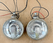 Pair Vintage Spot Fog Lamps,5"