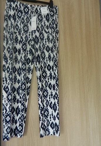 Navy white patterned - navy,