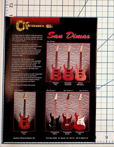 Charvel san dimas - charvel,