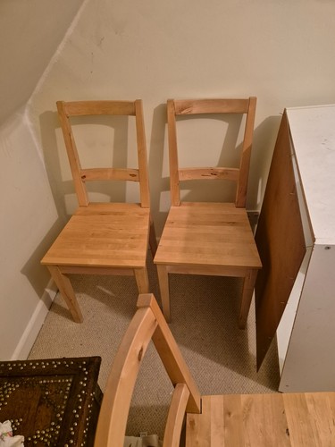 Ikea dining chair set 4 - of,