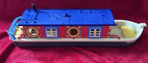 Sylvanian families canal boat - families,
