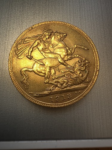 1913 king george gold - king,