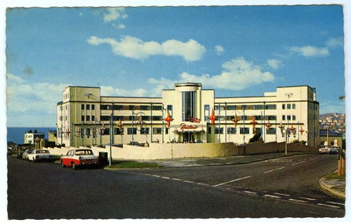 Vintage postcard the grand - vintage,