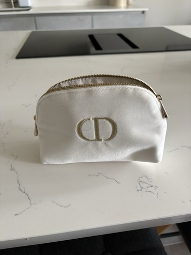 Dior beauty gold makeup bag - gold,