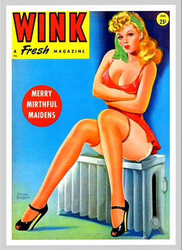 Size wink vintage glamour - -a3,