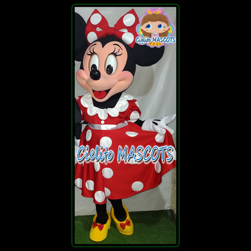 Minnie mouse mascot - minnie,