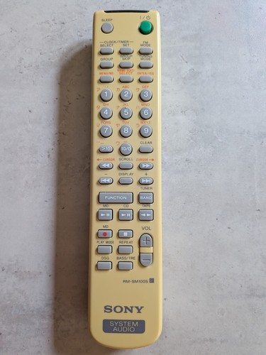 Sony sm100s vintage hifi - rm-sm100s,