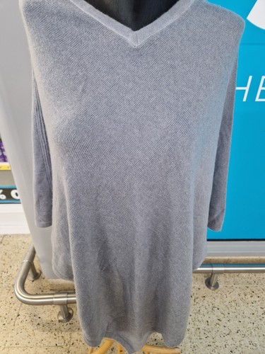 100 pure cashmere poncho - cashmere,
