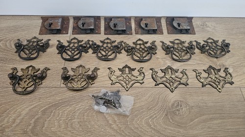 Antique drawer handles locks - antique,