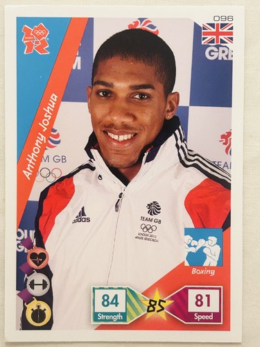 Anthony joshua rookie card - anthony,