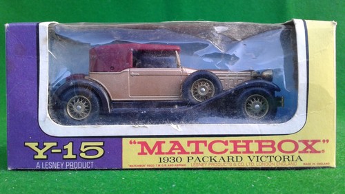 Lesney matchbox 1930 - lesney, packard