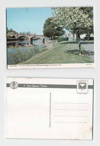 Postcard dumfries the river - postcard,