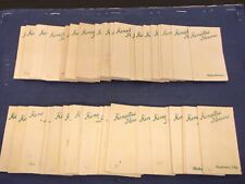 J Wix Kensitas Silk Flowers Full  Set of 60 (  1st Series )  Very Good  1934