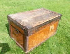 The Marshall Air And Water Tight Steamer Trunk Sea Chest Zink lined Shabby chic