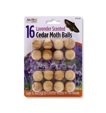 16pcs Wood Moth Balls Natural
