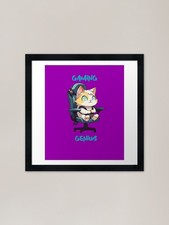 Gaming Genius Framed Art Print