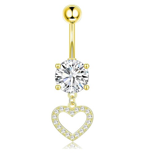 Women belly bar - women, steel