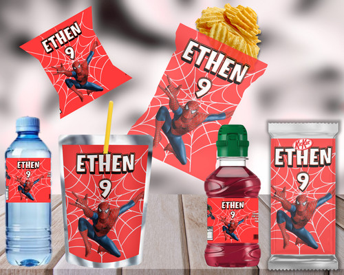Personalised spiderman - personalised,