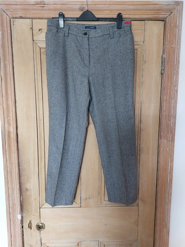Grey wool mix gardeur trousers - gardeur,