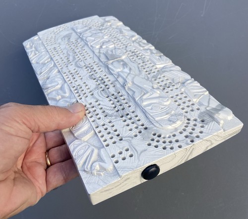 Stunning heavy carved - , pearlite