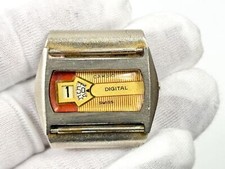 Vintage Cambio Digital Jump Hour Mechanical Watch Swiss Made 1970s Restoration