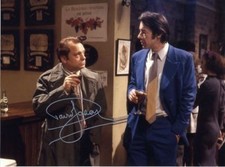 Only Fools and Horses David Jason Personally Signed 16x12 inch Photo Bar Fall