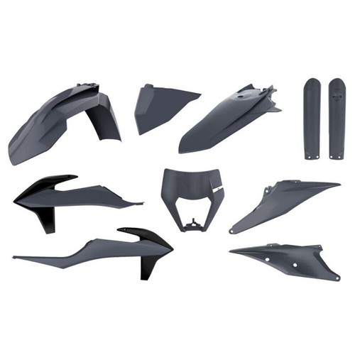 Ktm plastic kit exc excf - excf, 125